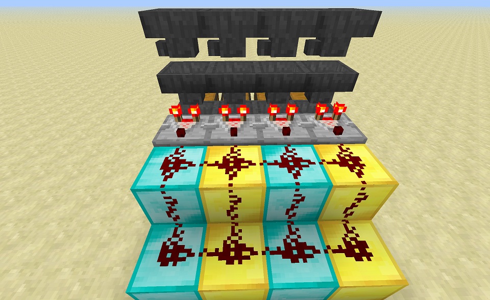 心得 1 5版簡易物品分類裝置 只能分類能堆疊的物品 Minecraft 我的世界 當個創世神 哈啦板 巴哈姆特