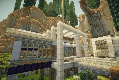 【建築】我的度假別墅 (2樓新增壁爐密道) @Minecraft 我的世界（當個創世神） 哈啦板 - 巴哈姆特