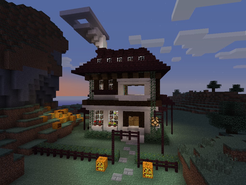 心得 建築新手 鄉村風小屋 Minecraft 我的世界 當個創世神 哈啦板 巴哈姆特
