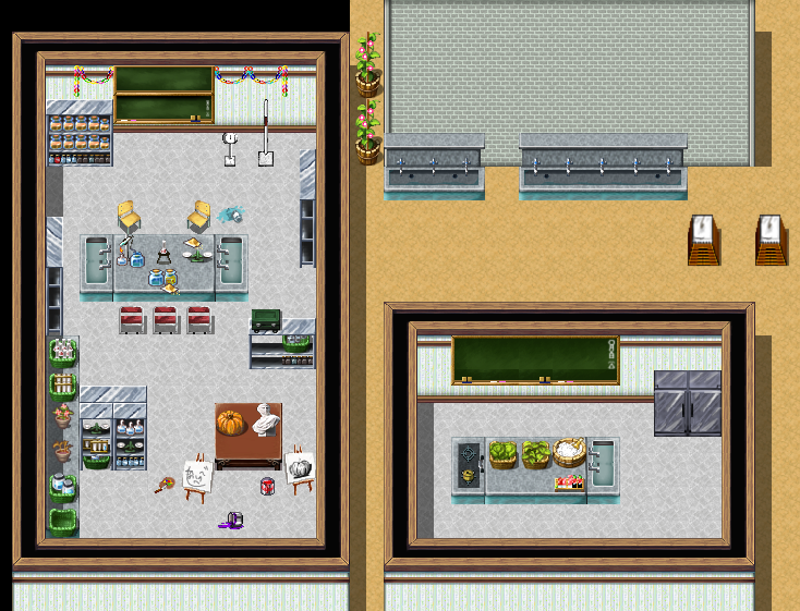 『VX XP VA』素材(1樓)ヽ( ・Å・ )ゝ人物(2樓) 7/20！更@RPG 