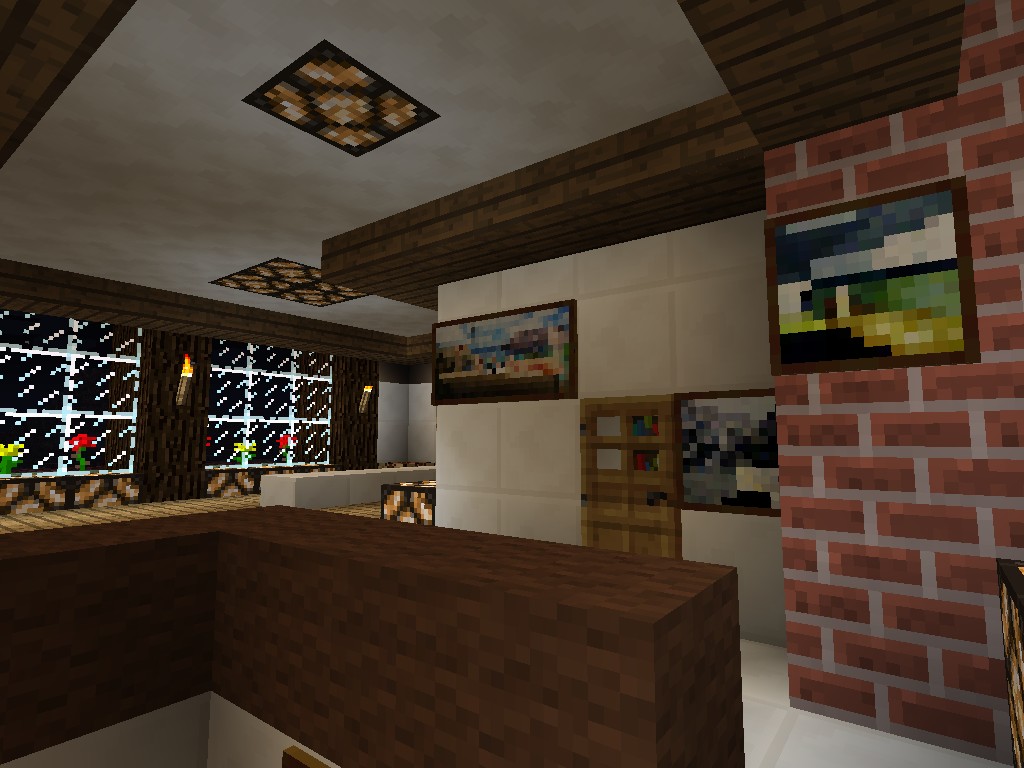 【心得】建築新手~鄉村風小屋 @Minecraft 我的世界（當個創世神） 哈啦板 - 巴哈姆特