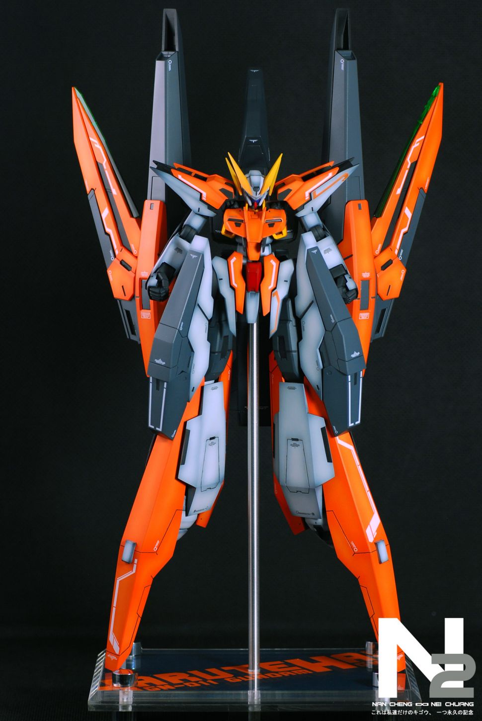 【作品分享】HG 1/144 妖天使+最終決戰仕樣改套(六眼模式) @模型技術與資訊 哈啦板 - 巴哈姆特