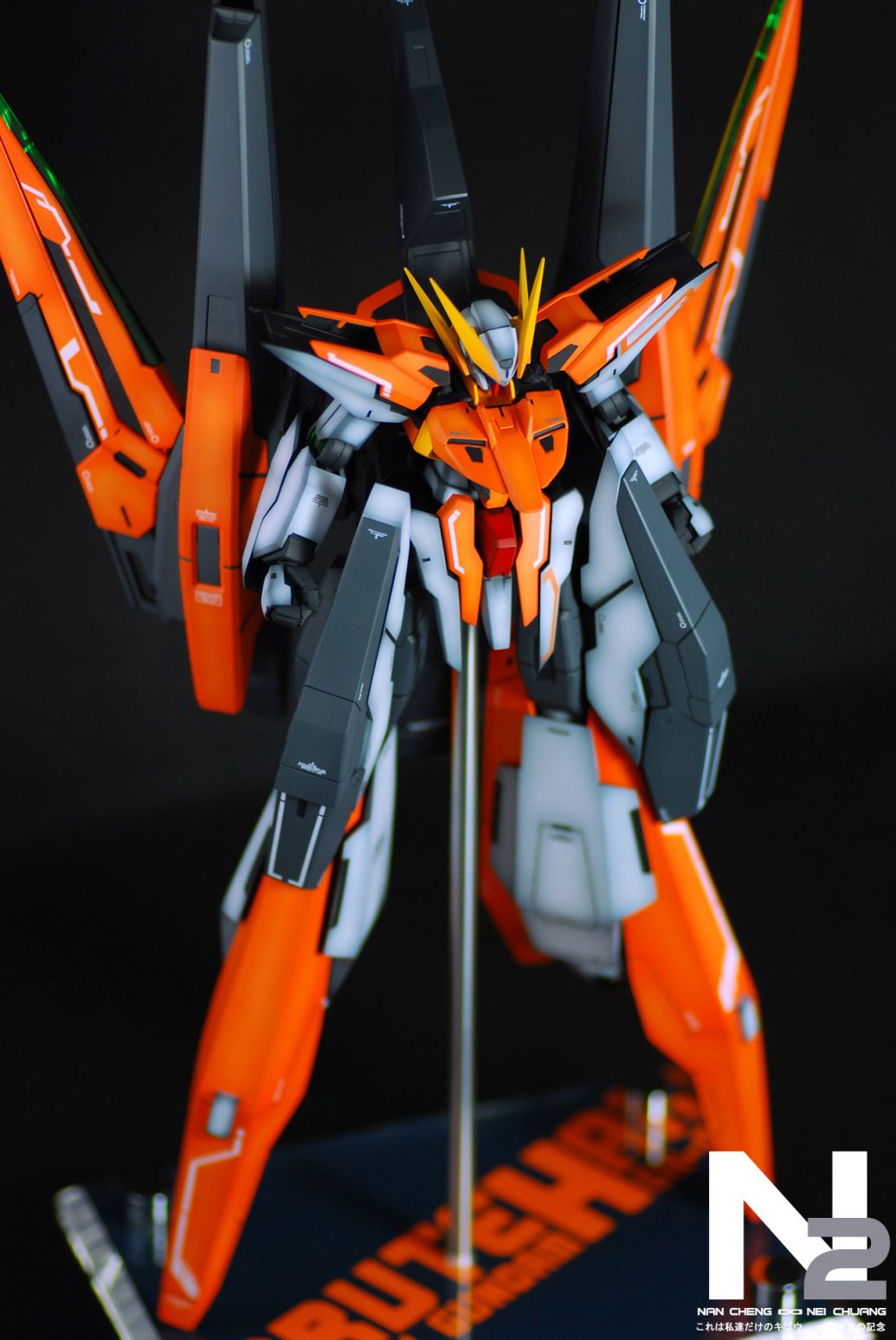 【作品分享】HG 1/144 妖天使+最終決戰仕樣改套(六眼模式) @模型技術與資訊 哈啦板 - 巴哈姆特
