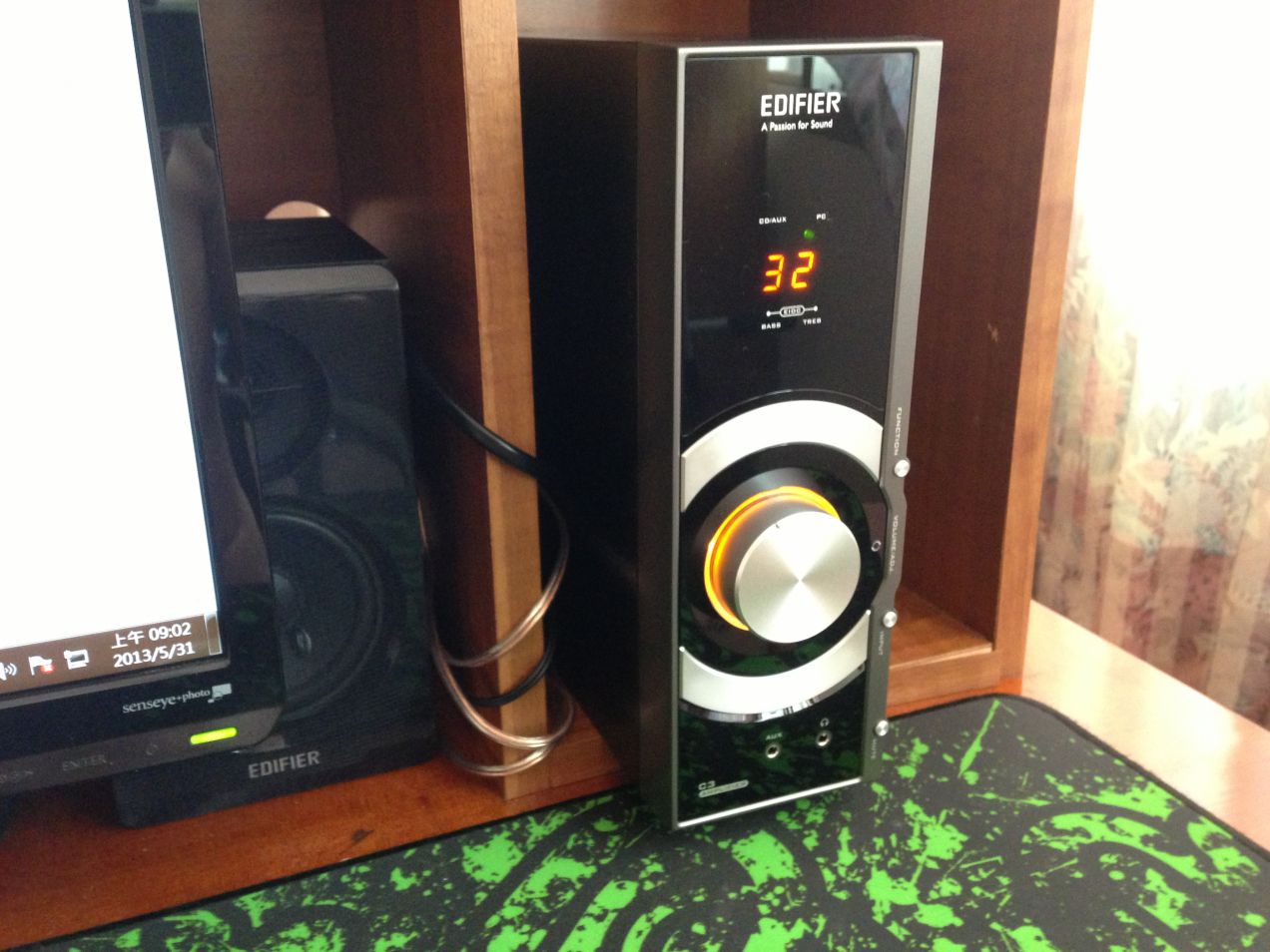 【心得】[不專業開箱] Edifier C3 2.1聲道喇叭 @電腦應用綜合討論 哈啦板 - 巴哈姆特
