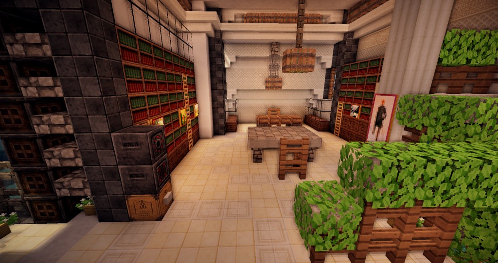 【心得】【建築】黑白搭-現代建築 (圖多24P) @Minecraft 我的世界（當個創世神） 哈啦板 - 巴哈姆特