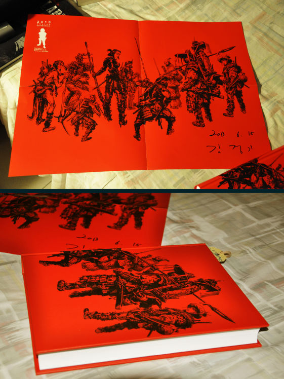 睡前小塗鴉+敗家Kim Jung-Gi 2013 Sketch Collection 畫冊