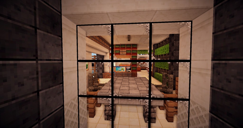 【心得】【建築】黑白搭-現代建築 (圖多24P) @Minecraft 我的世界（當個創世神） 哈啦板 - 巴哈姆特