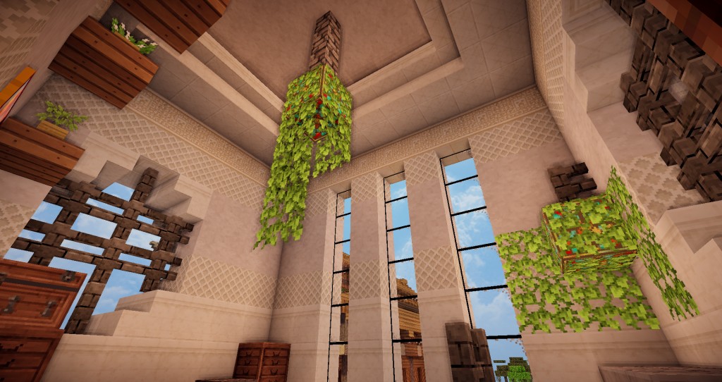 【心得】【建築】黑白搭-現代建築 (圖多24P) @Minecraft 我的世界（當個創世神） 哈啦板 - 巴哈姆特