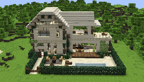 心得 砂岩系的房子 依舊圖多請注意 26p Minecraft 我的世界 當個創世神 哈啦板 巴哈姆特