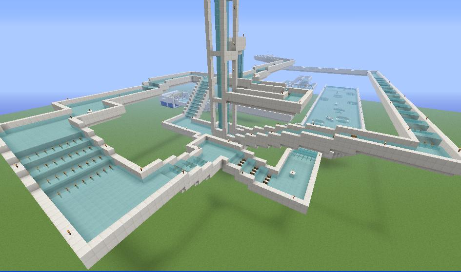 心得 水上樂園 賽船場 Minecraft 我的世界 當個創世神 哈啦板 巴哈姆特