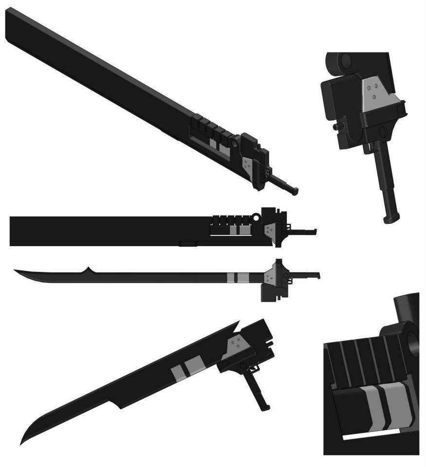 閒聊 Rwby 武器 Solidworks Rwby 哈啦板 巴哈姆特