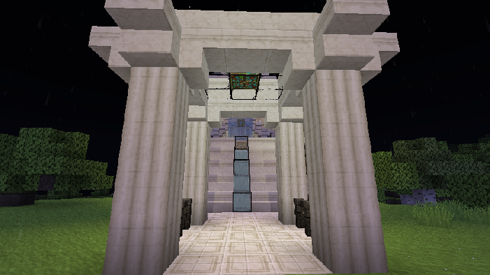建築 希臘神殿 Minecraft 我的世界 當個創世神 哈啦板 巴哈姆特