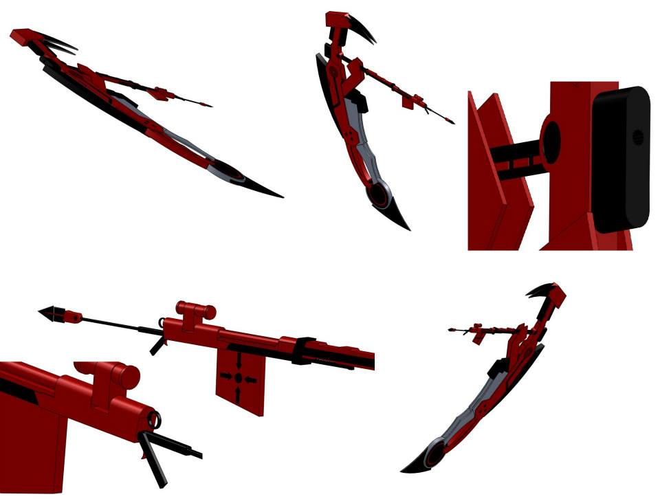 閒聊 Rwby 武器 Solidworks Rwby 哈啦板 巴哈姆特