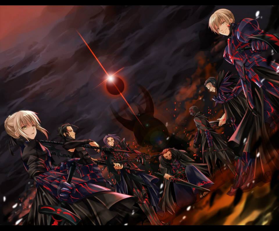 Fate Zero 桌布 圖片 Jackial的創作 巴哈姆特