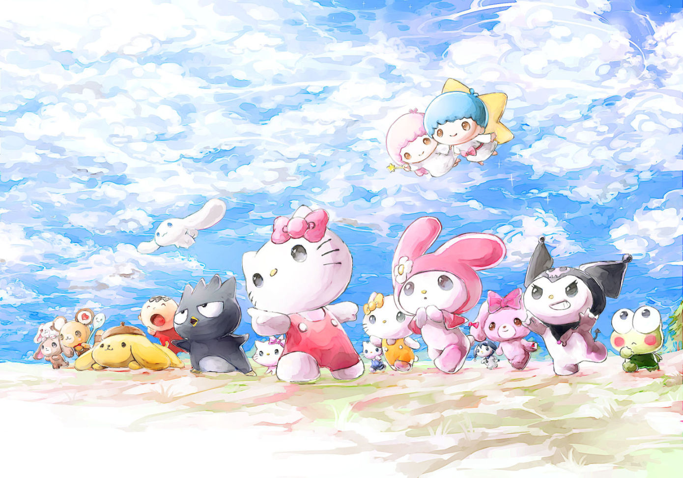 Китти кэт. Хеллоу пикачу. Хэллоу китти желтая. Рисунок пикачу и hello kitty. Пикачу из хэллоу китти.