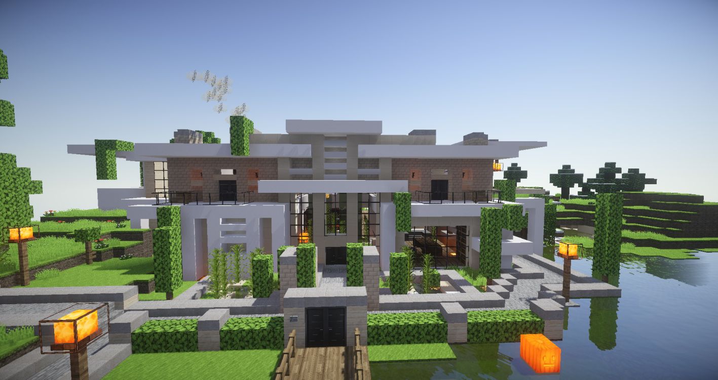 Js建築 石英砂岩度假風 新增地圖檔 Minecraft 我的世界 當個創世神 哈啦板 巴哈姆特