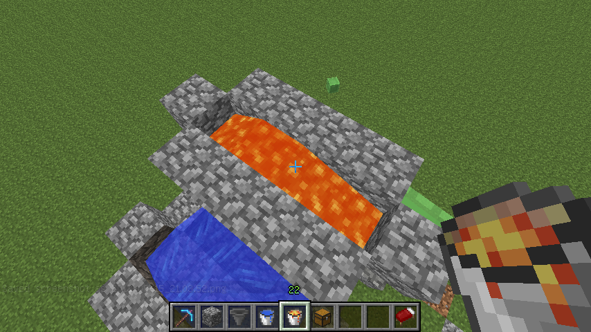 Minecraft 岩漿桶 Simulat