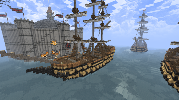 Re 其他 自製建築 船歡迎回覆 Minecraft 我的世界 當個創世神 哈啦板 巴哈姆特