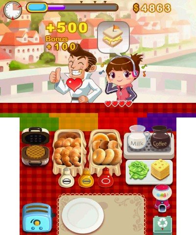 情報 歡迎光臨 要點什麼呢 邦妮早午餐 國產餐車遊戲登上台 日版3ds N3ds Nintendo 3ds 精華區 巴哈姆特