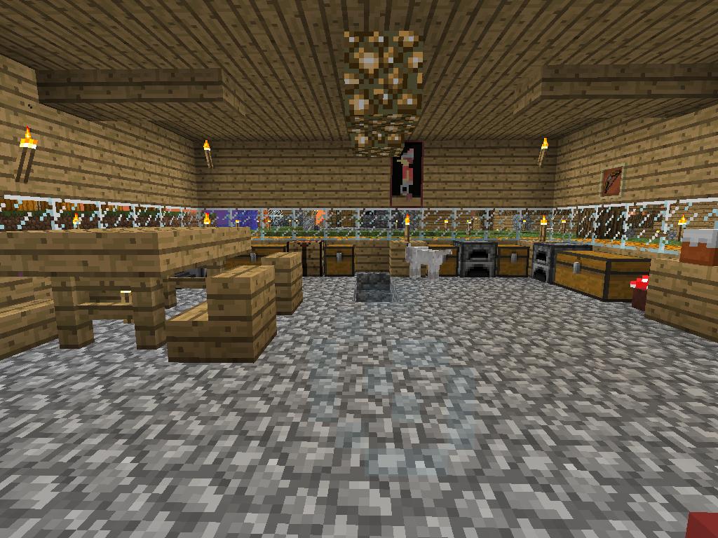 心得 我很怕晚上所以我把我的家都插的亮亮的了 生存模式 Minecraft 我的世界 當個創世神 哈啦板 巴哈姆特