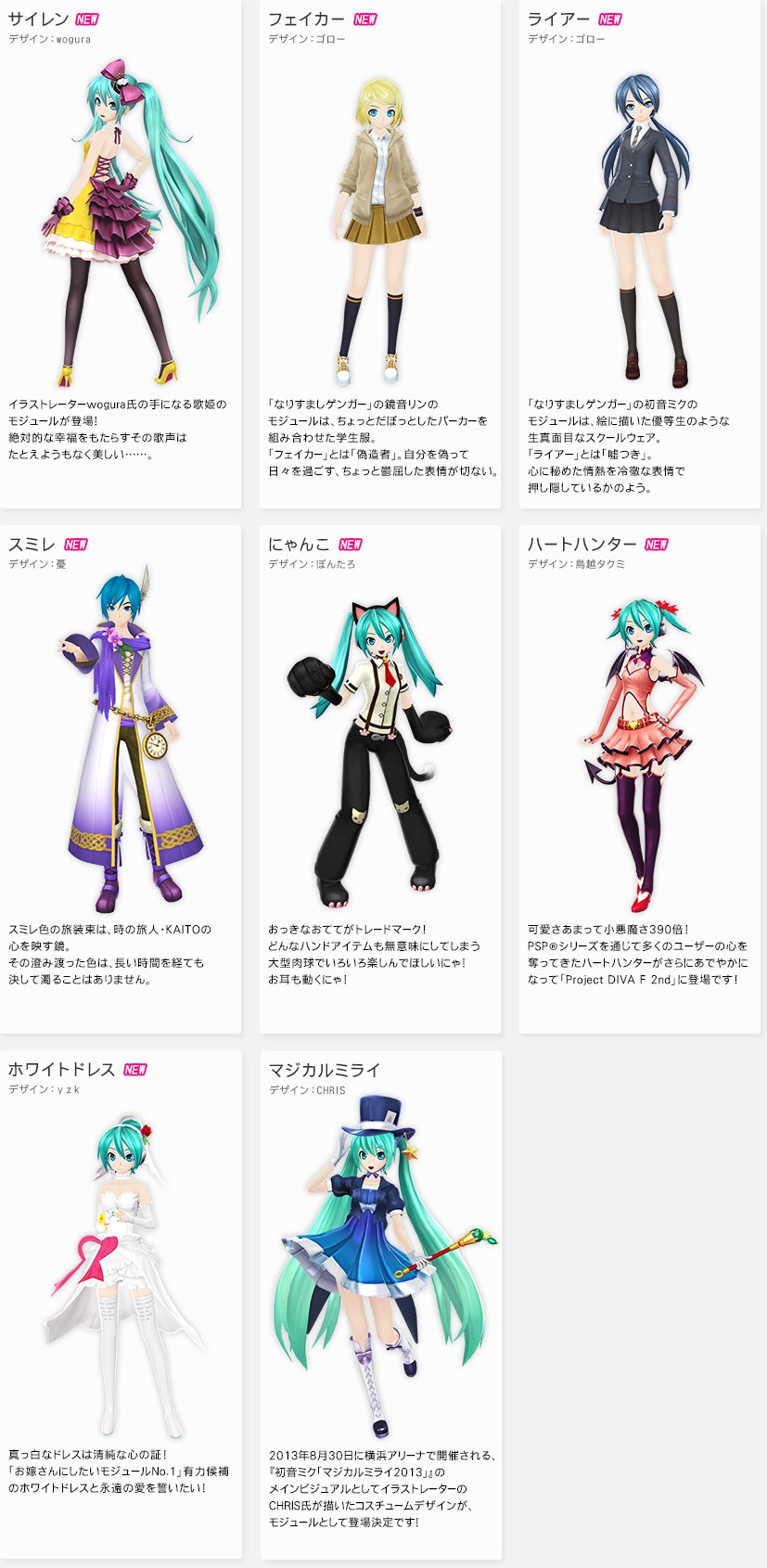 初音未來 名伶計畫 F 2nd 官網釋出新遊戲要素 歌曲 服裝及體驗版資訊 Yean6785的創作 巴哈姆特