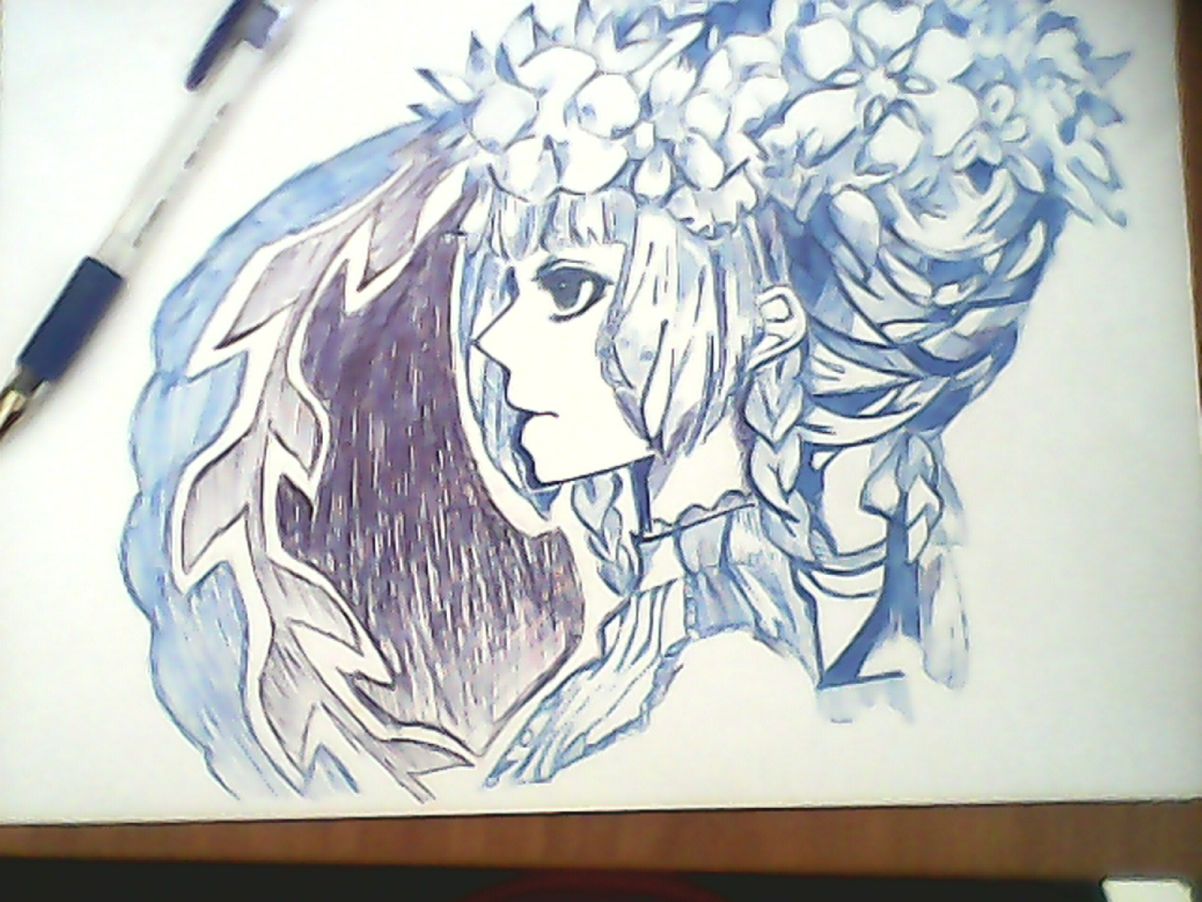 原子筆繪畫 01 Yesmaday的創作 巴哈姆特