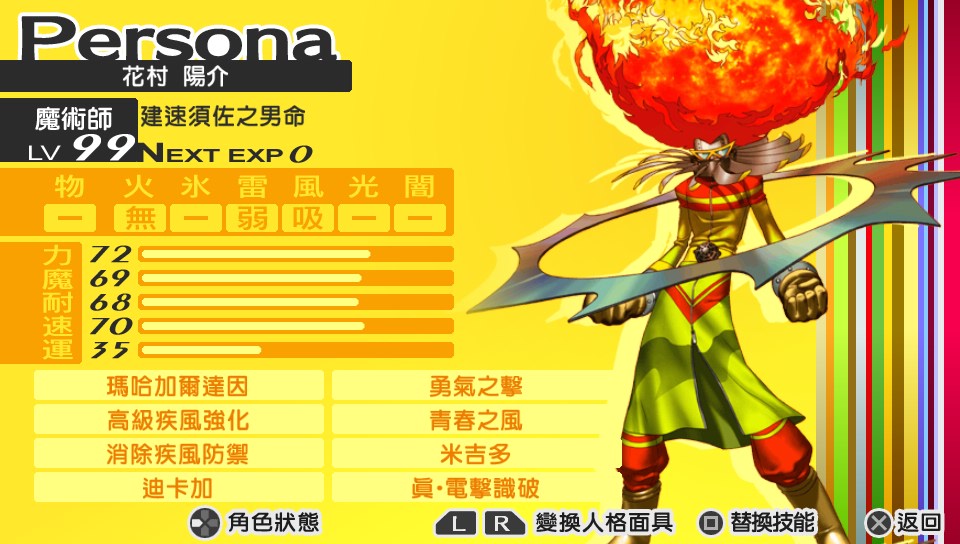 RE:【問題】P4G技能問題 @真‧女神轉生（女神異聞錄） 系列 哈啦板 - 巴哈姆特