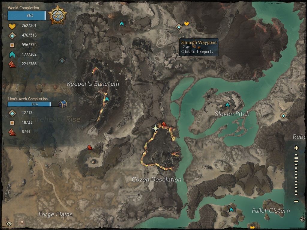 【攻略】岩漿上面飄著的是...六角形的框框? (fireheart rise) @激戰 2（Guild Wars 2 ） 哈啦板 - 巴哈姆特