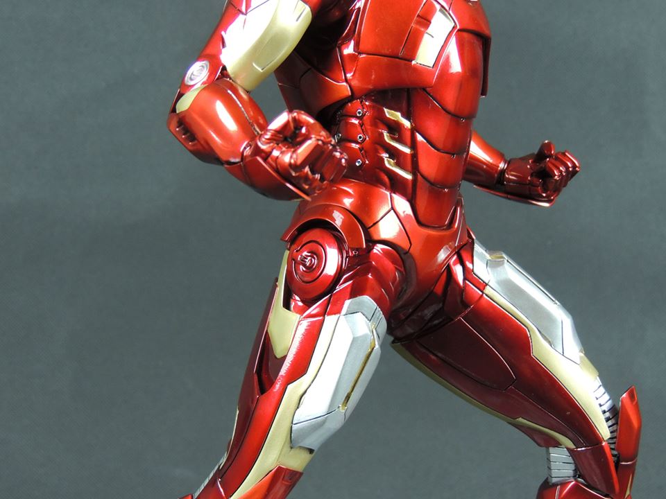 【心得】【作品分享】GK-鋼鐵人 MARK VII 1/6 @模型技術與資訊 哈啦板 - 巴哈姆特