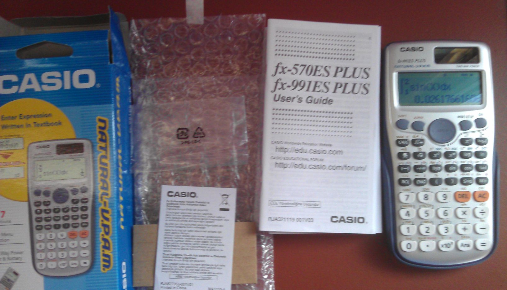 Casio Fx 991es Plus說明書casio Kelp