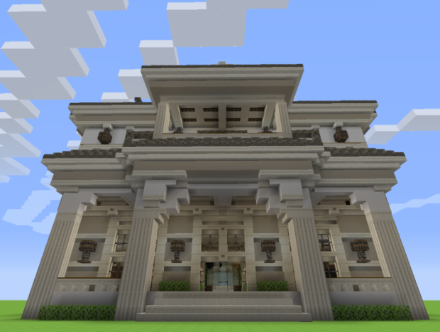 建築 大型別墅 多層內裝設計 補上心得3 9 Minecraft 我的世界 當個創世神 哈啦板 巴哈姆特