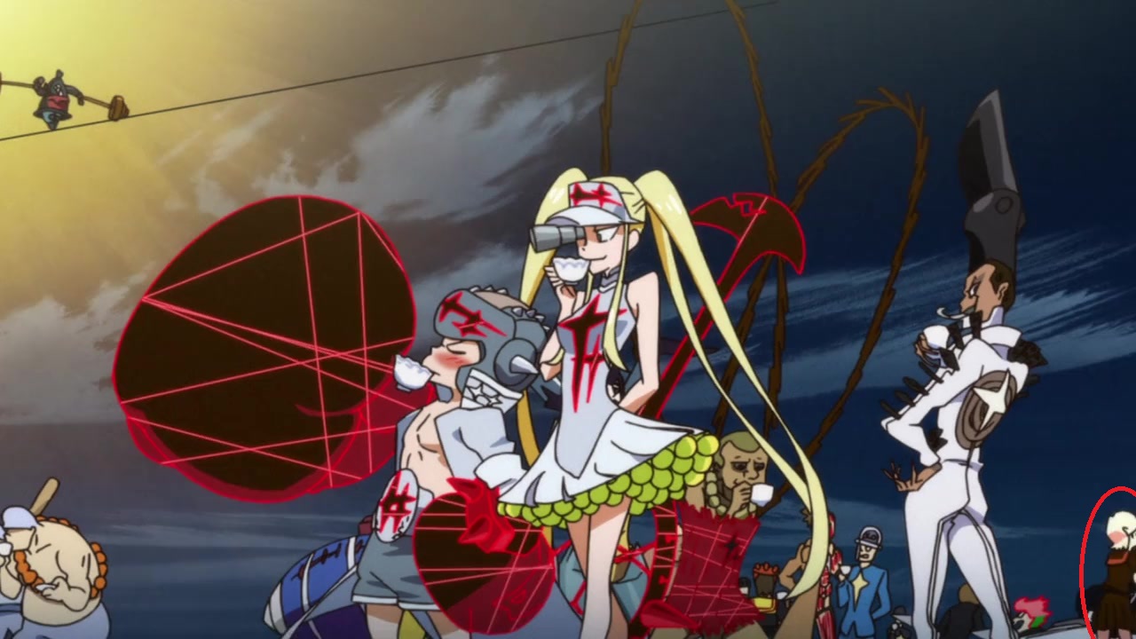 心得 各角色們都回歸了 但大家還記得這個角色嗎 彷彿彩蛋般的角色 Kill La Kill 哈啦板 巴哈姆特