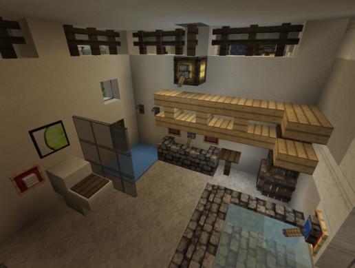 建築 大型別墅 多層內裝設計 補上心得3 9 Minecraft 我的世界 當個創世神 哈啦板 巴哈姆特