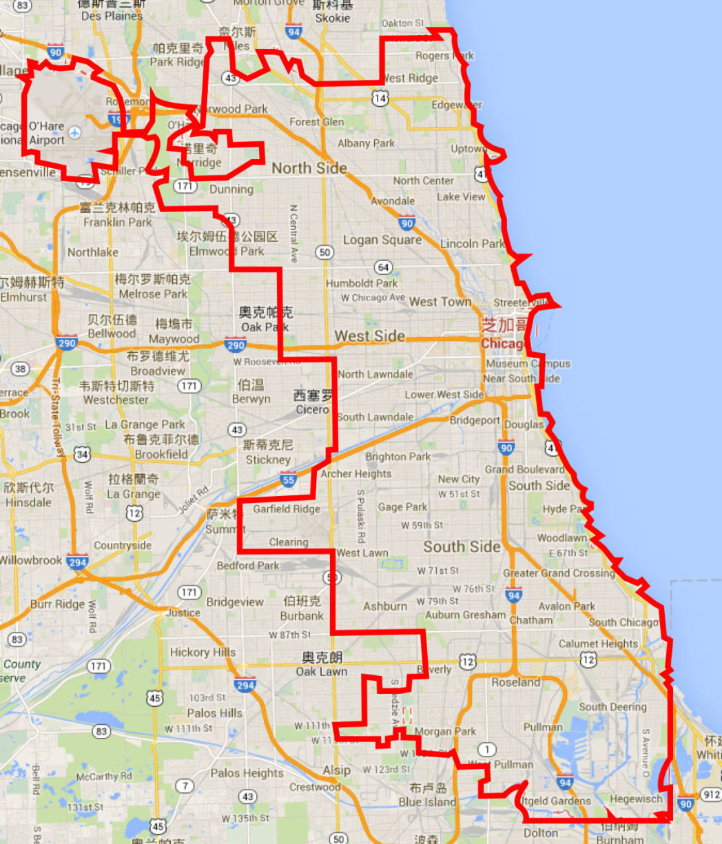 閒聊】Google Map中的芝加哥(文長圖多) @看門狗Watch Dogs 哈啦板- 巴哈姆特