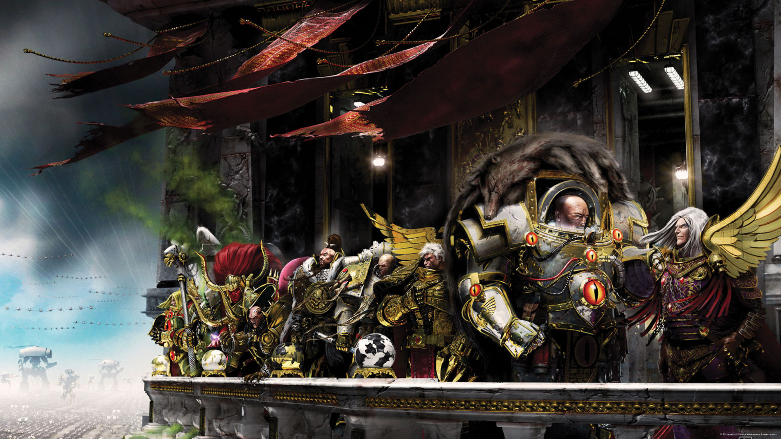 閒聊】烏蘭諾天高氣爽，白疤漢子怒嗆孔雀福根@戰鎚：40K 系列（Warhammer:40000） 哈啦板- 巴哈姆特