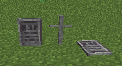 模組的啦 1 7 2 Gravestone Mod 墓碑模組 Minecraft 我的世界 當個創世神 哈啦板 巴哈姆特