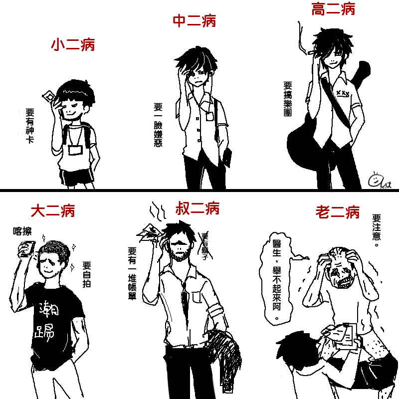 心得 中二病之究極進化 不 歡樂惡搞kuso 哈啦板 巴哈姆特