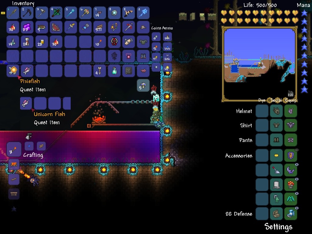 心得 釣魚研究 釣魚教學 Terraria 哈啦板 巴哈姆特