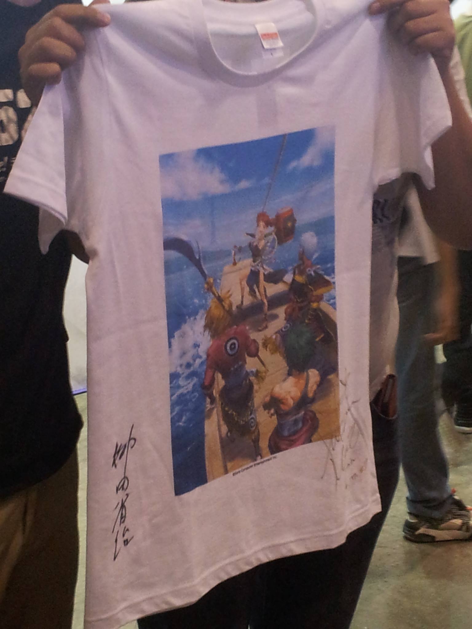 閒聊 27 2 14 香港動漫展 桝田省治 福圓美里 簽名t Shirt 降鬼一族哈啦板 巴哈姆特