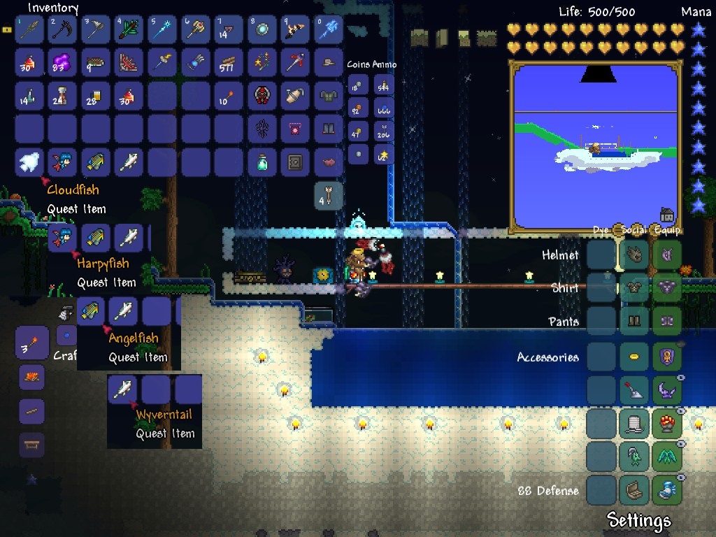 心得 釣魚研究 釣魚教學 Terraria 哈啦板 巴哈姆特