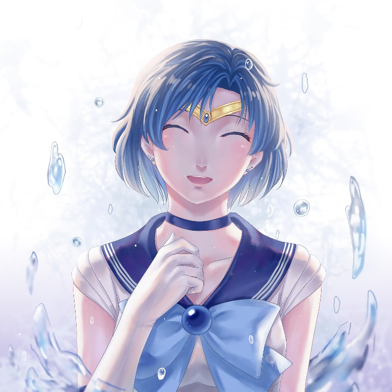 [達人專欄] Sailor Mercury - g557744的創作 - 巴哈姆特