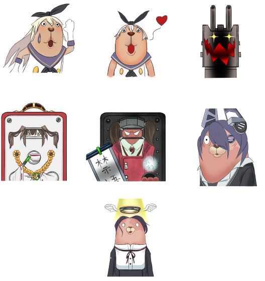 艦隊收藏 監獄兔 戰艦兔 Gundimgx的創作 巴哈姆特