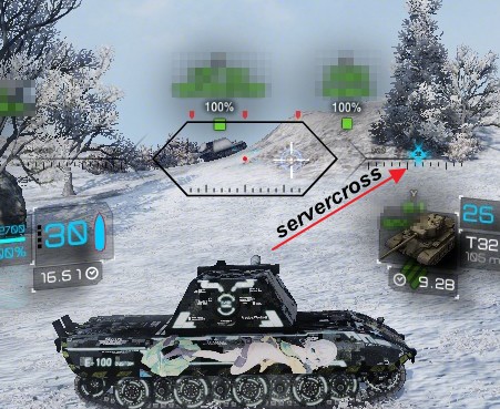 Mod 9 5 Servercross In Pmod 加說明及教學及原版 戰車世界world Of Tanks 哈啦板 巴哈姆特