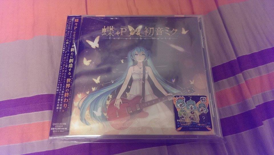 【蝶々P】End of the World / 蝶々P feat. 初音ミク【11月19日発売】XFD①