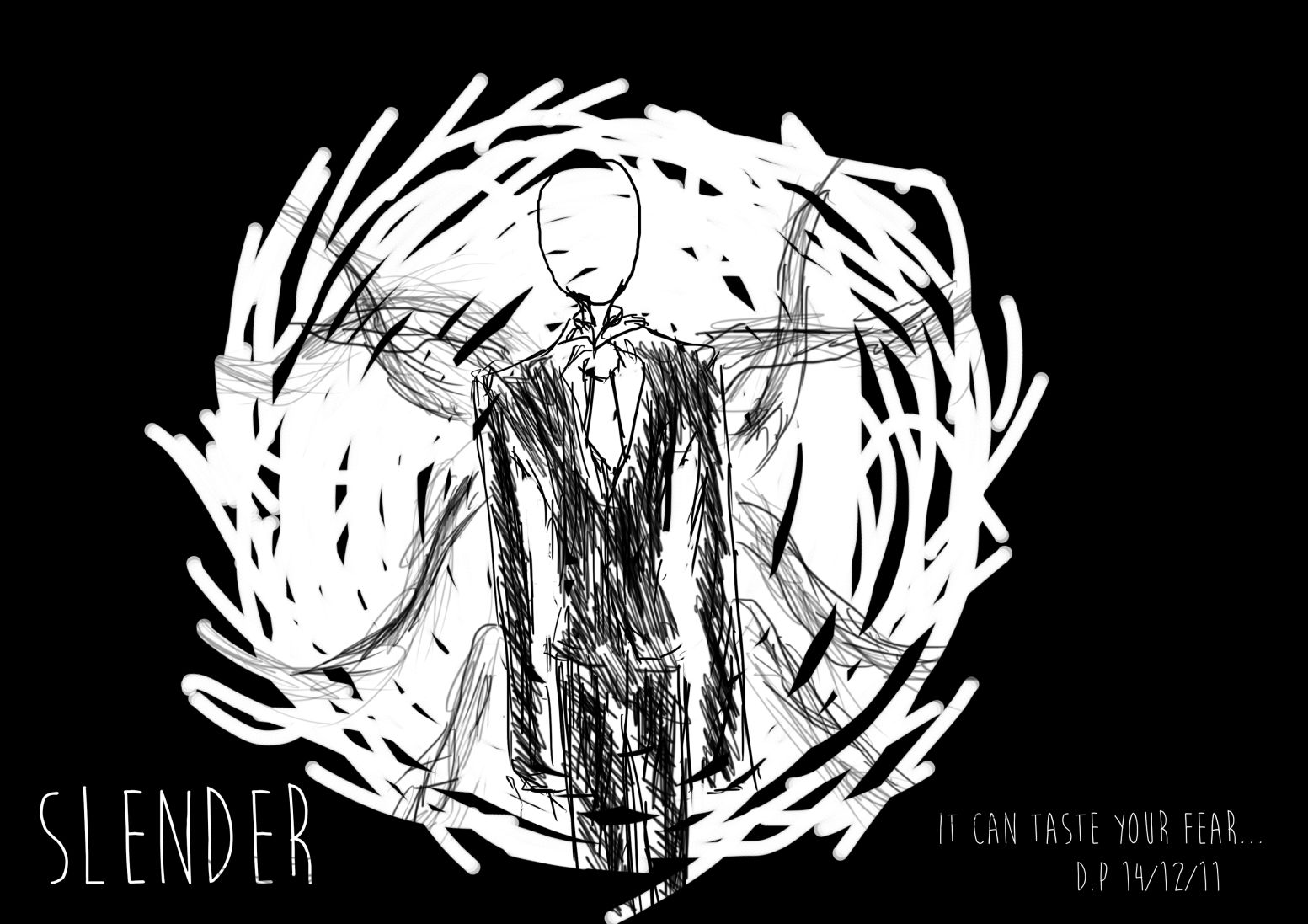 Slender - pas183的創作 - 巴哈姆特
