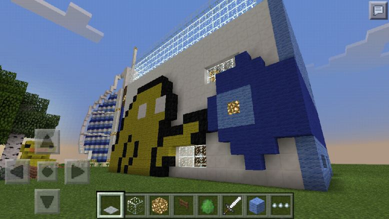 【心得】室內設計，屋外壁畫 @Minecraft 我的世界（當個創世神） 哈啦板 - 巴哈姆特