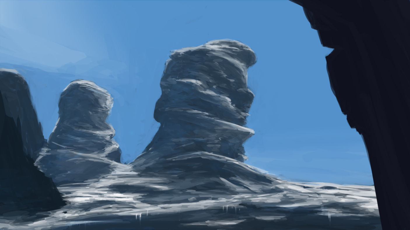 原創 雪原 含教學 Asdfg的創作 巴哈姆特