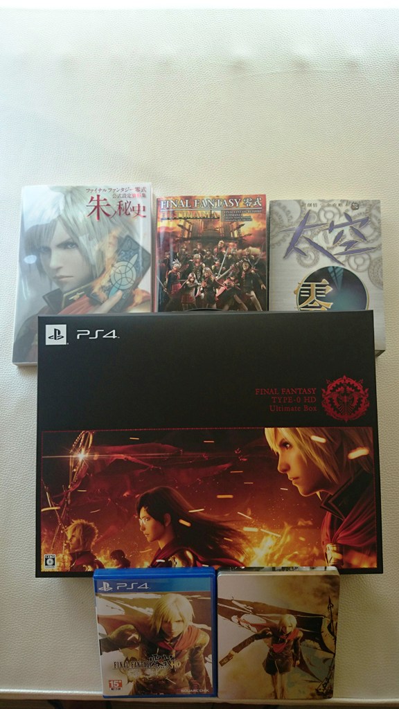 心得】Final Fantasy TYPE-0 HD Ultimate Box開箱文@FF 最終幻想系列 