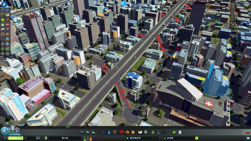 心得 交通各種道路的特性和使用 更新交流道 Cities Skylines 哈啦板 巴哈姆特