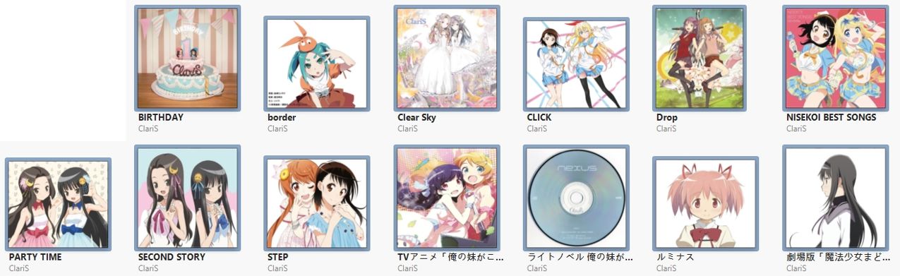 4/15《ClariS ～SINGLE BEST 1st～》 - 巴哈姆特